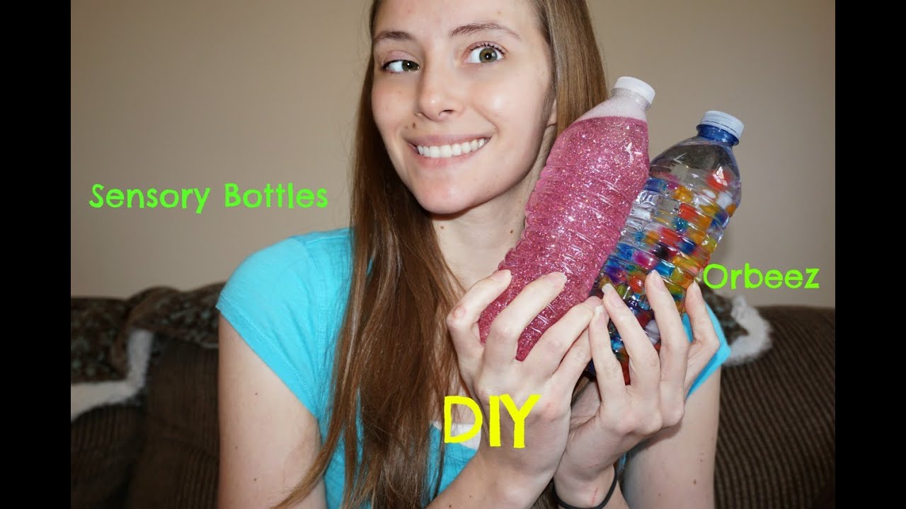 Sunday Fun Day | DIY Sensory Bottles | Earth Day Inspired Recycling Project
