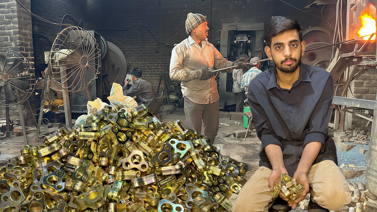 Incredible Manufacturing Process of Making Tractor Break Band In a Local Factory 