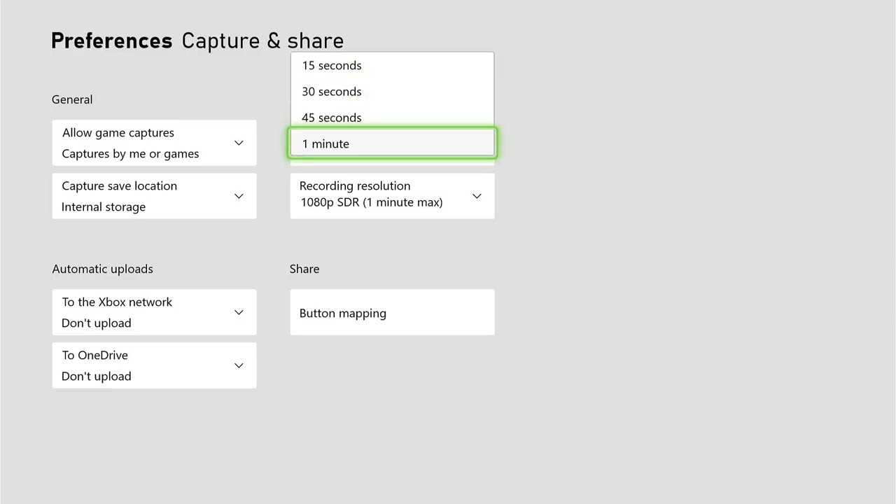 Xbox Series X|S How to change Recording Length - YouTube