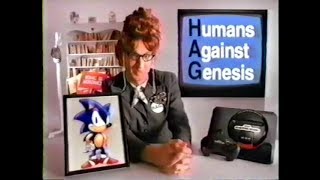 1991 - Sonic on Sega Genesis - H.A.G. (Humans Against Genesis) Commercial