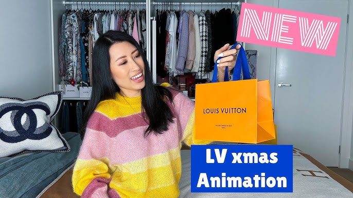 Louis Vuitton, Bags, Louis Vuitton 22 Christmas Animation Xmas Vivienne  London Long Zippy Wallet Lv