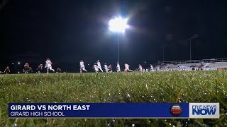 North East Hangs on to Beat Girard 32-28