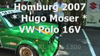 ´back pages´ Bergrennen Homburg 2007, Hugo Moser, Gr.H VW Polo 1300, 16V, *action*