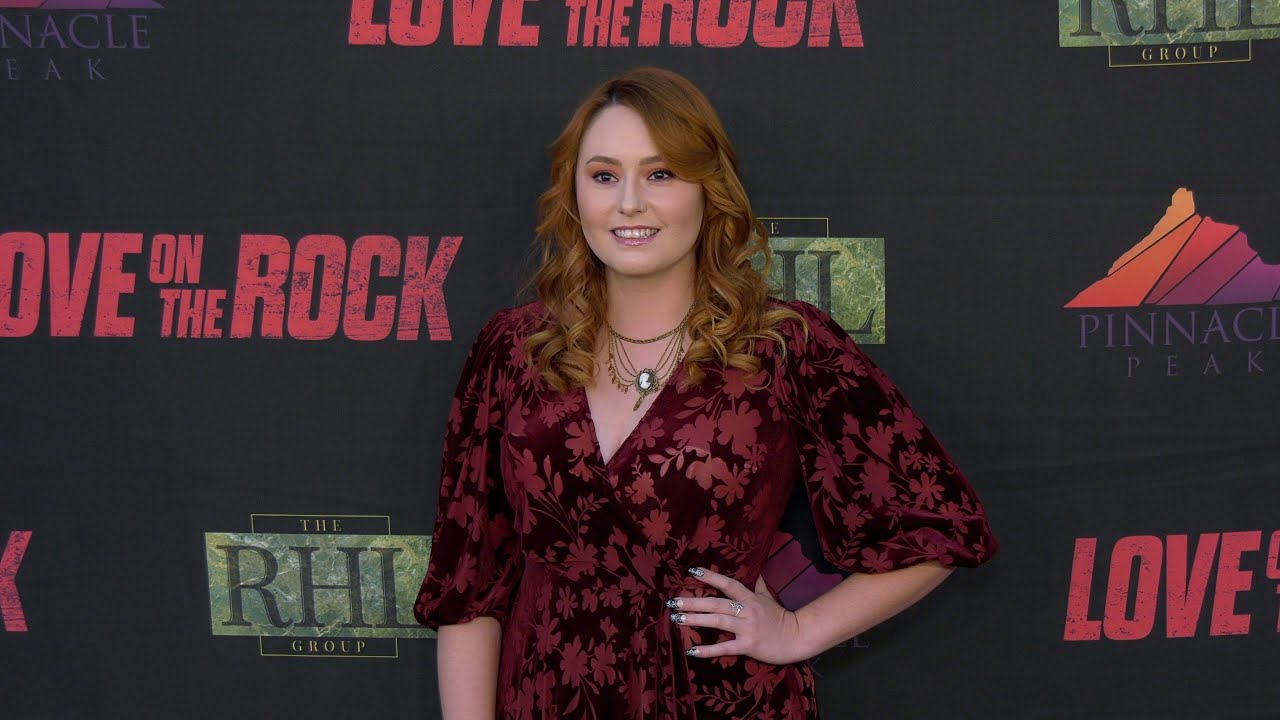 Jillian Clare “Love on the Rock” Premiere Red Carpet Fashion