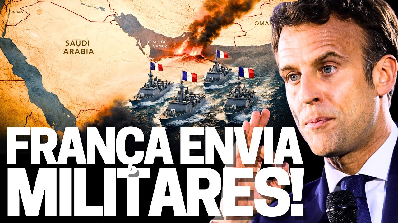 França lidera missão militar para estreito de Ormuz! Mojtaba Khamenei eleito novo líder supremo Irã!