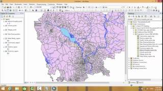 Test using Arc GIS 10.1 (Khmer) screenshot 1