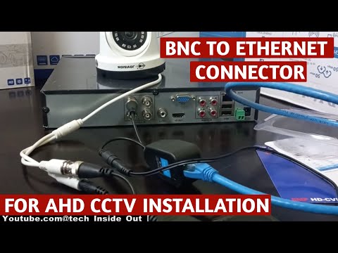 Video: Vai BNC kabeli var salabot?