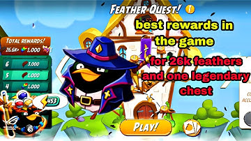 Angry birds 2 bomb feathers quest 14 dec 2025 with amazing Rewards #ab2 quest today