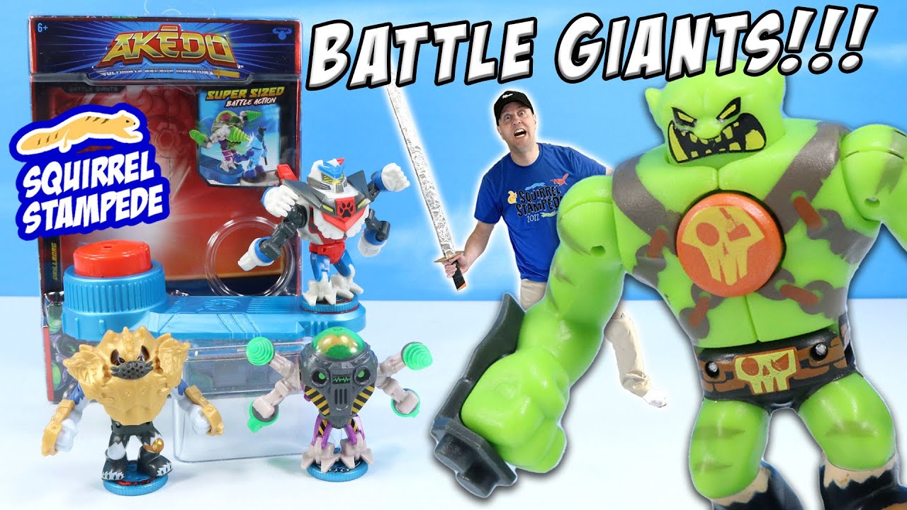 NEW Akedo Warriors Beast Strike Battle Giants Unboxing + Bonus