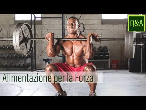 Video: Come Mangiare Durante L'allenamento Della Forza