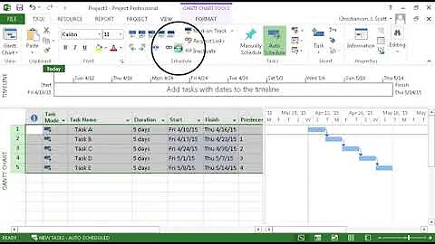 Ways to Link Tasks in Microsoft Project 2013