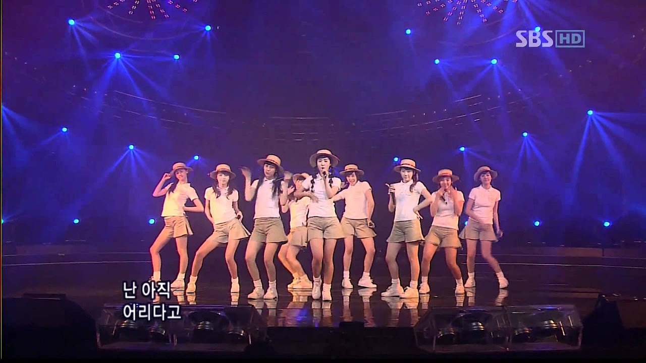 so nyeo shi dae  New  Girls' Generation (SNSD) - SBS Girls' Generation Live 1080p