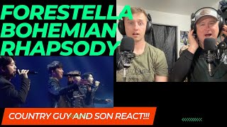 FORESTELLA- Bohemian Rhapsody - 포레스텔라 (강형호, 고우림, 배두훈, 조민규). COUNTRY GUY AND SON REACT!!!