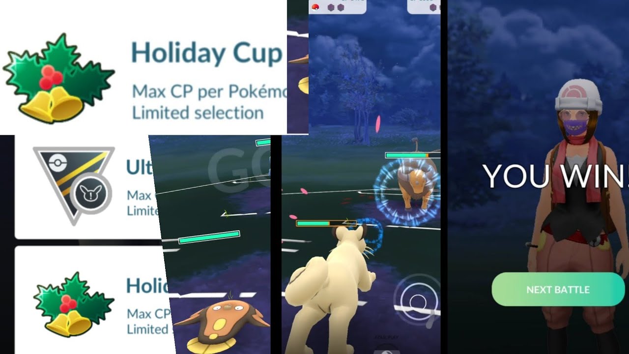 Trải nghiệm HOLIDAY CUP POKEMON GOExperience HOLIDAY CUP POKEMON GO