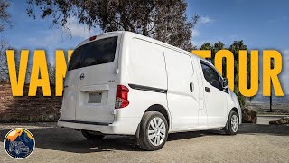 Ultimate Stealth Camper Van Tour | NissanNV200 Self-Converted Build Walkthrough