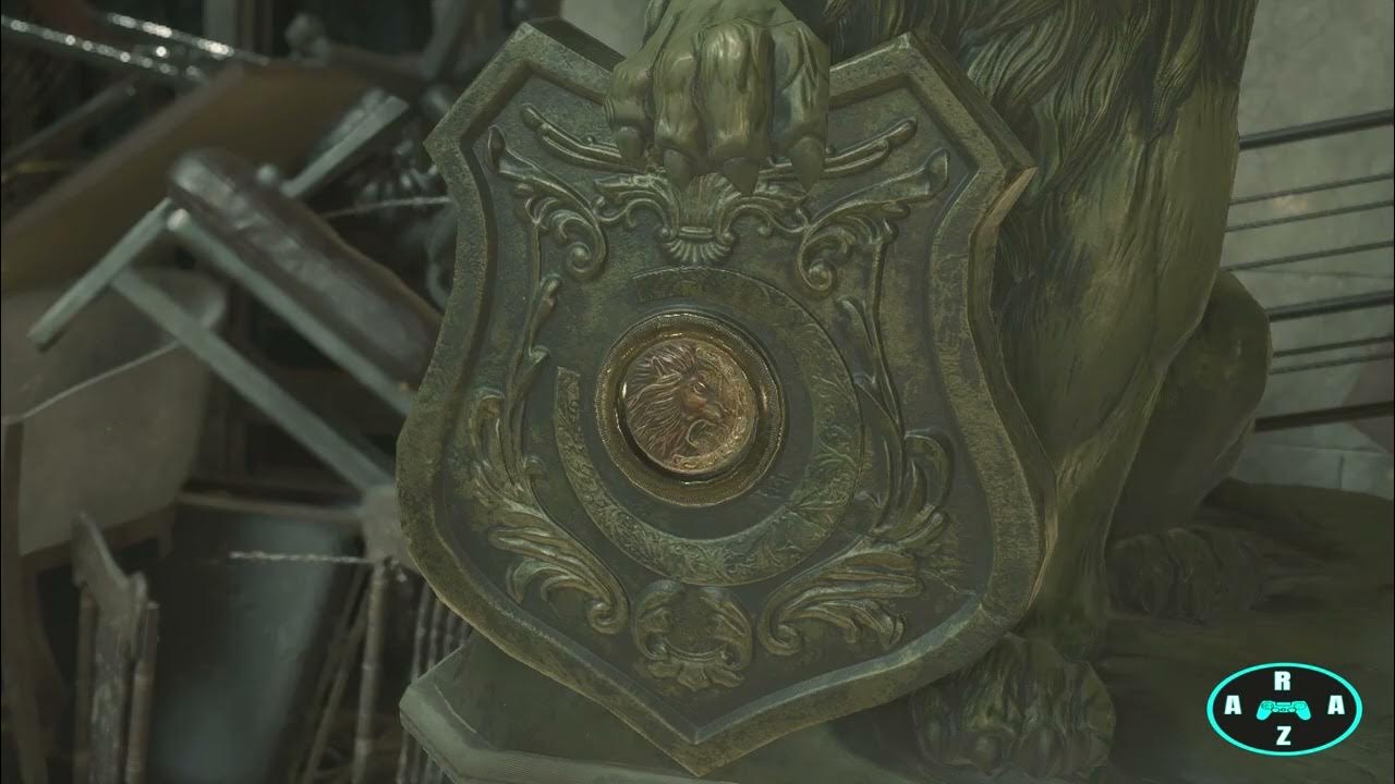 Resident Evil 2 Remake Lion Statue Puzzle (1st Run Leon Or Claire