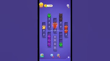 Kitty Sort level 15 - Gameplay walkthrough #shorts #cat #puzzlegame