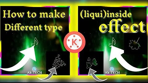 How To Make Different Type Of Water Liquid Inside Effect  Video Editing # New Avee player Template