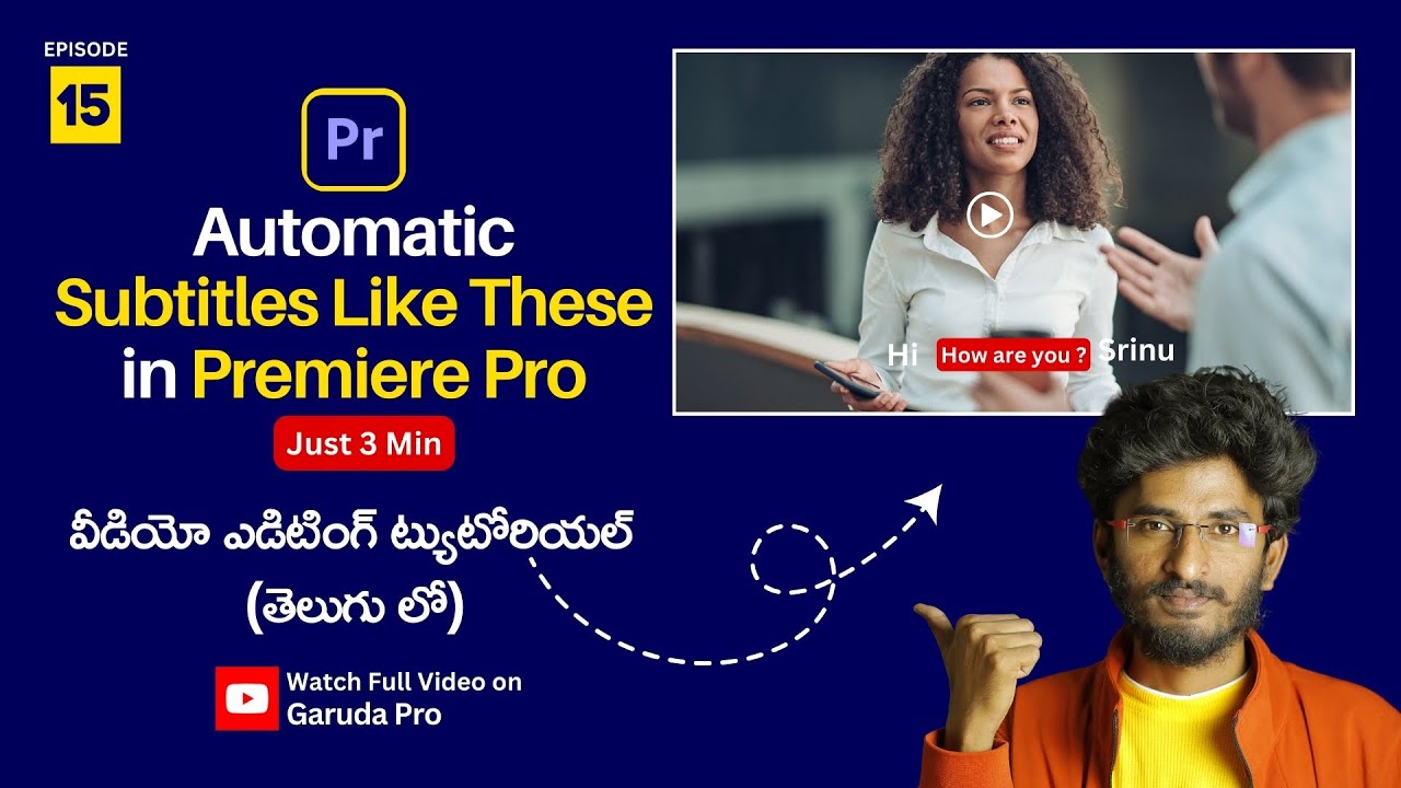 New Feature Auto Generate Captions In Premiere Pro Garuda Academy New Feature Auto Generate Captions In Premiere Pro Garuda Academy
