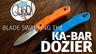 How To:  Blade swapping the Ka-Bar Dozier!