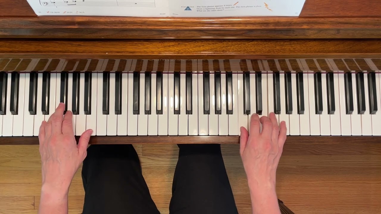 Storms on Saturn - Piano Adventures Level 2A Lesson Book