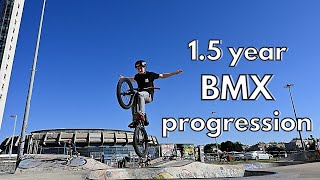 BMX - 1.5 year progression