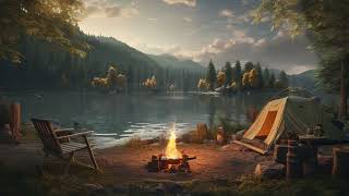 Fire Crackling Sounds for sleeping, relaxing, ASMR sounds, Sleep music, Calm music, Meditation music