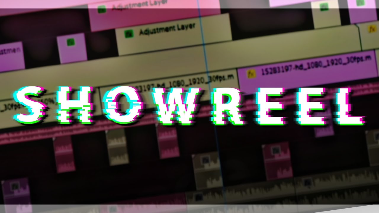 MY VIDEO EDITING SHOWREEL