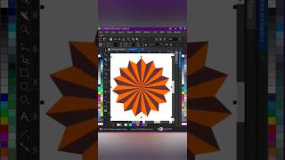 Create a Design Using Polygon | Corel Draw Tutorial| Visual Graphics
