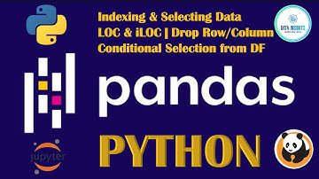 Pandas Dataframe Indexing | Selecting | Conditional Selection | Drop Row/Column | LOC | ILOC [hindi]