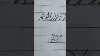 Aaditya name logo design logo trendingshorts youtubeshorts viralvideo shortvideo trendy reels