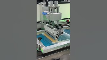 SSP350 Double Station Silk screen printing machine with Foiling Device