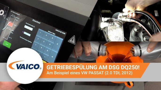 Anleitung Ölwechsel beim DSG-Getriebe, VW Passat [mit Expert Kits+] –  [V10-3025