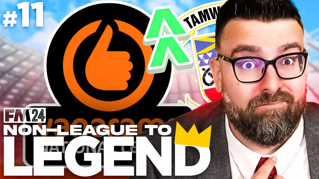 WELCOME TO THE NATIONAL LEAGUE | Part 11 | TAMWORTH | Non-League to Legend FM24
