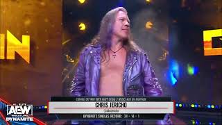 Chris Jericho Entrance AEW Dynamite 31/01/2024