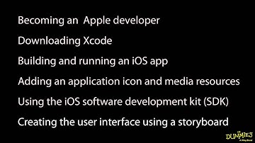 For Dummies: iOS Application Development 1 - 1. Welcome