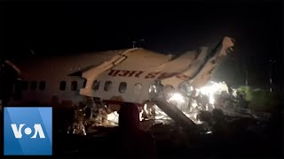 At Least 16 Killed After Plane Skids Off Runway in India