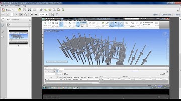 BUILDING TIME LINE SIMPLE IN NAVISWORK AT PDF FILE