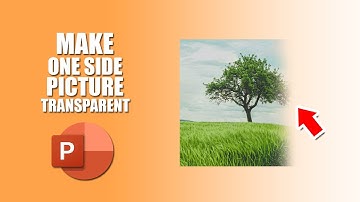 How to make one side of a picture transparent in PowerPoint