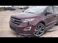 2018 ford edge sport walkaround 21u9d01a 38k