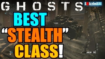 COD Ghosts "BEST STEALTH CLASS SETUP" - Tips & Tricks! (Call Of Duty Ghosts Multiplayer Gameplay)