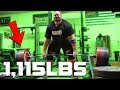 1,115LB DEADLIFT TRAINING SESSION | TERRY HOLLANDS | BRIAN SHAW