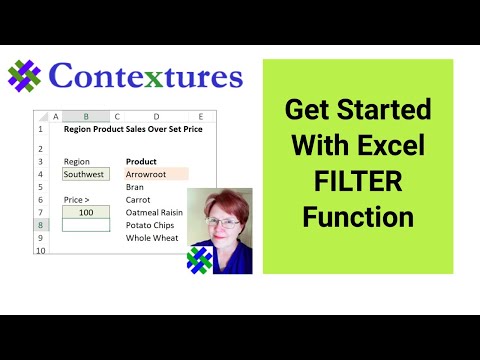 Get Started With Excel FILTER Function