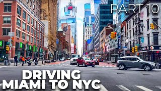 Driving from Miami, Florida to NYC | Part 10 - Newark, DE to NYC