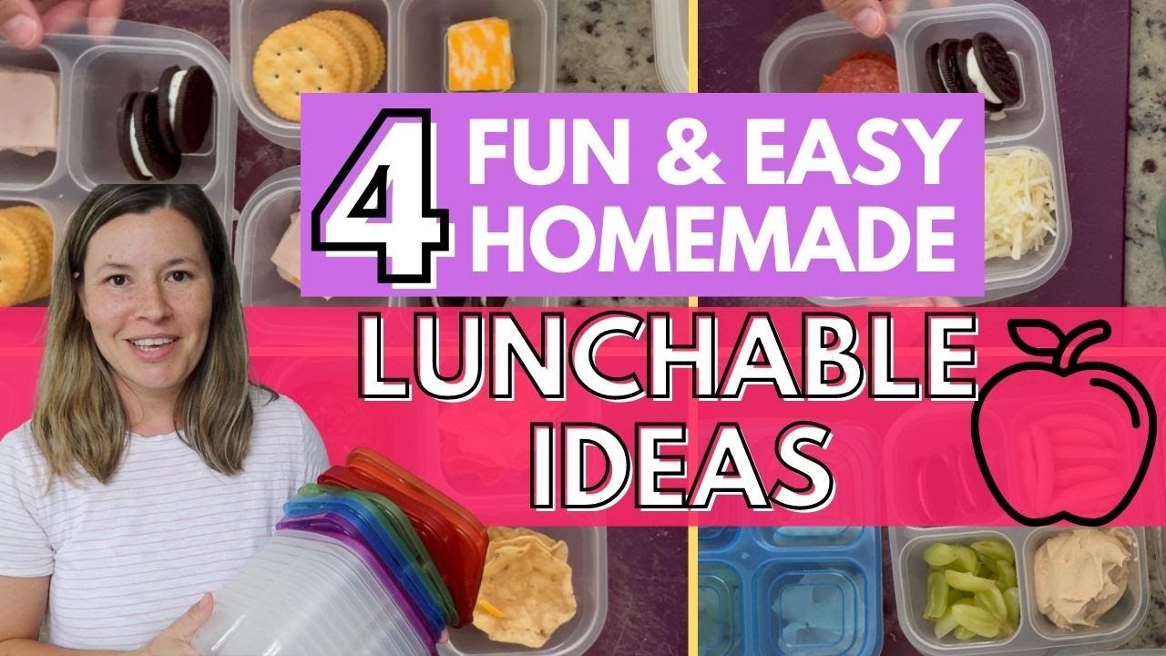 DIY Homemade Lunchable Ideas