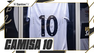 SANTOS FC CRIA CÁPSULA DO TEMPO PARA CAMISA 10