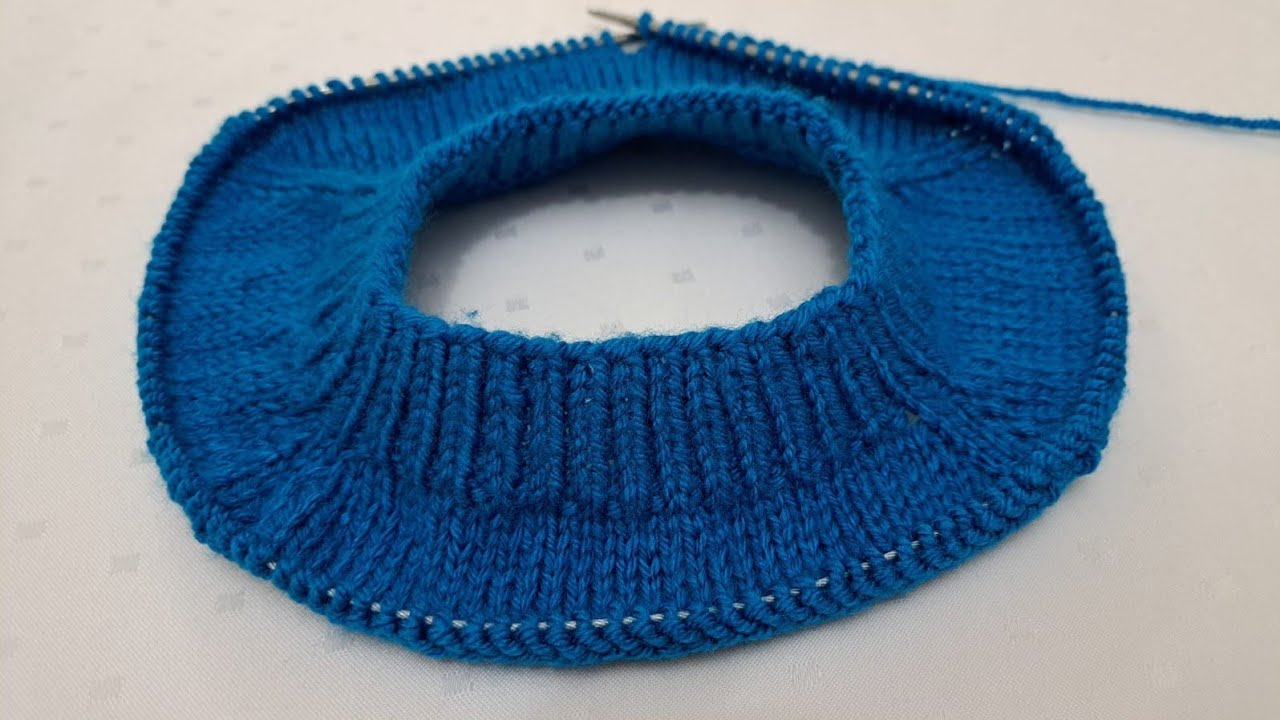 РАЗМЕР M ОТ ВОРОТНИКА КЛАССИЧЕСКИЙ ПЛОСКИЙ СВИТЕР Воротник Drop Work