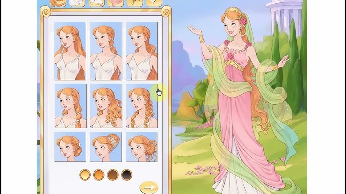 Dress up a cute Fairytale Maiden 