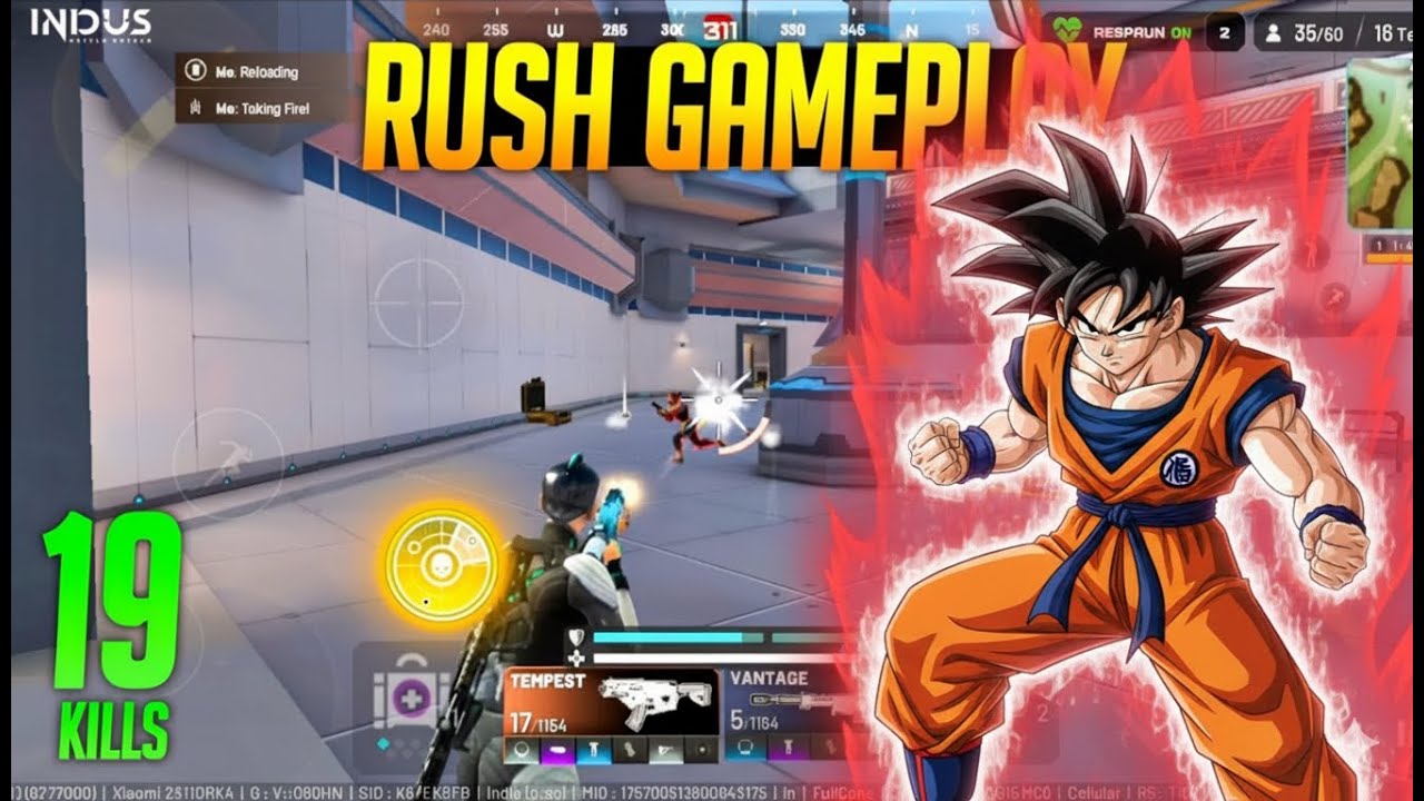 😍Indus new update gameplay 10 kills intense match // new update // iPhone 15 pro max 