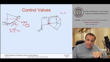 Lecture 6 - Control Valves Types and Operation